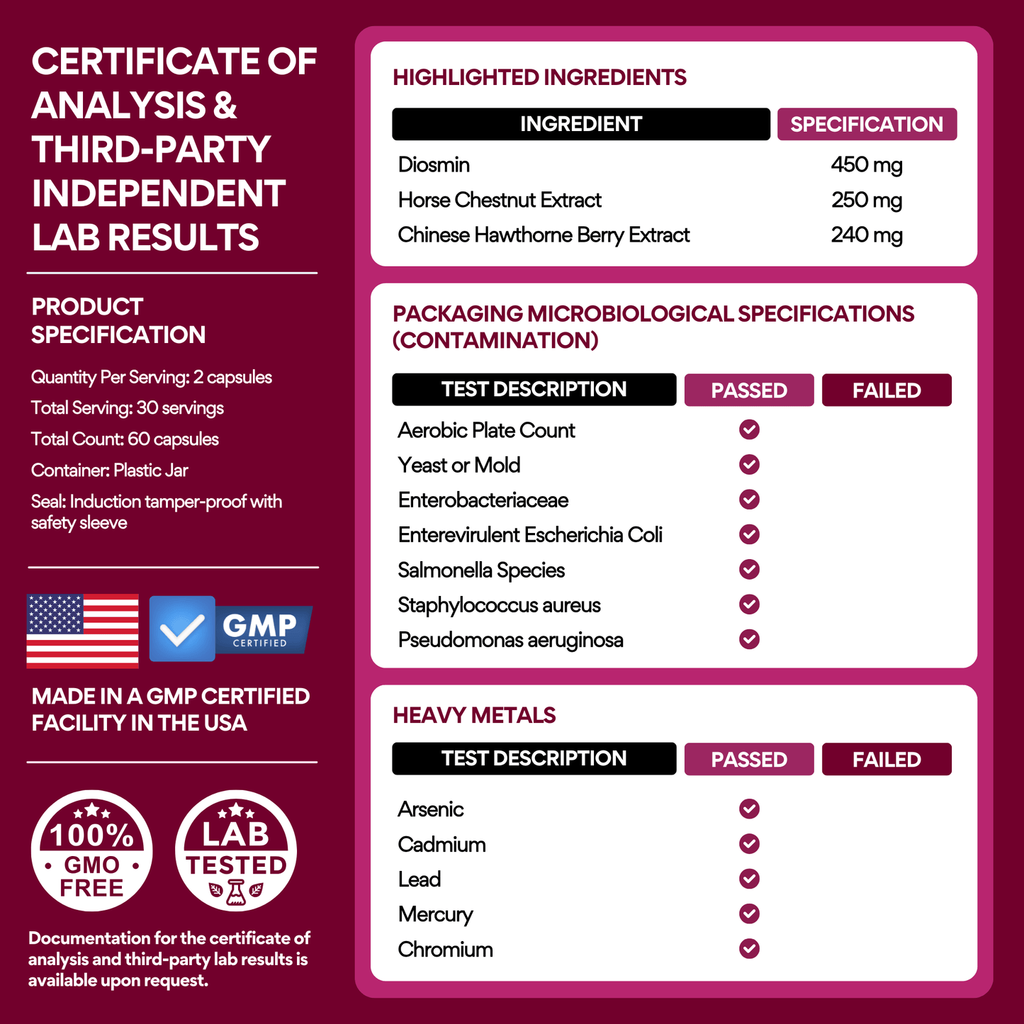 DOUBLE YOUR ORDER: Vein Away