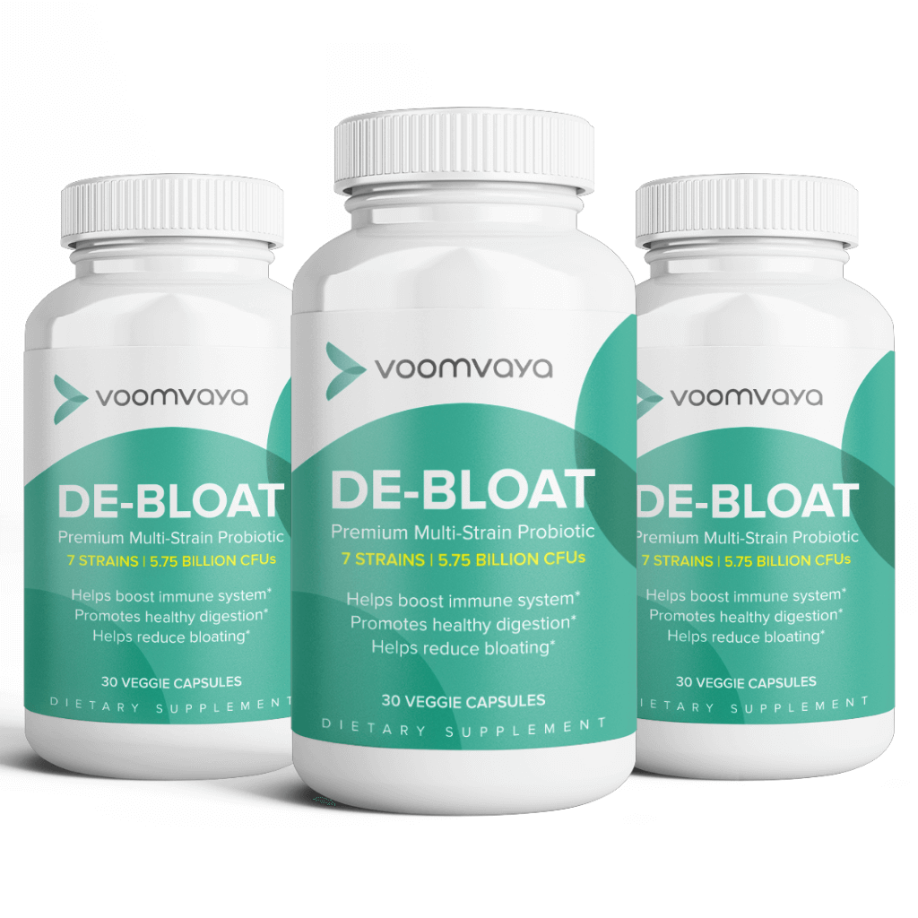 De-Bloat Premium Multi-Strain Probiotic