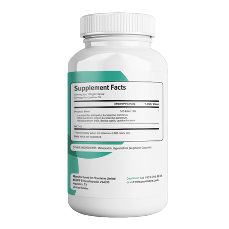 De-Bloat Premium Multi-Strain Probiotic