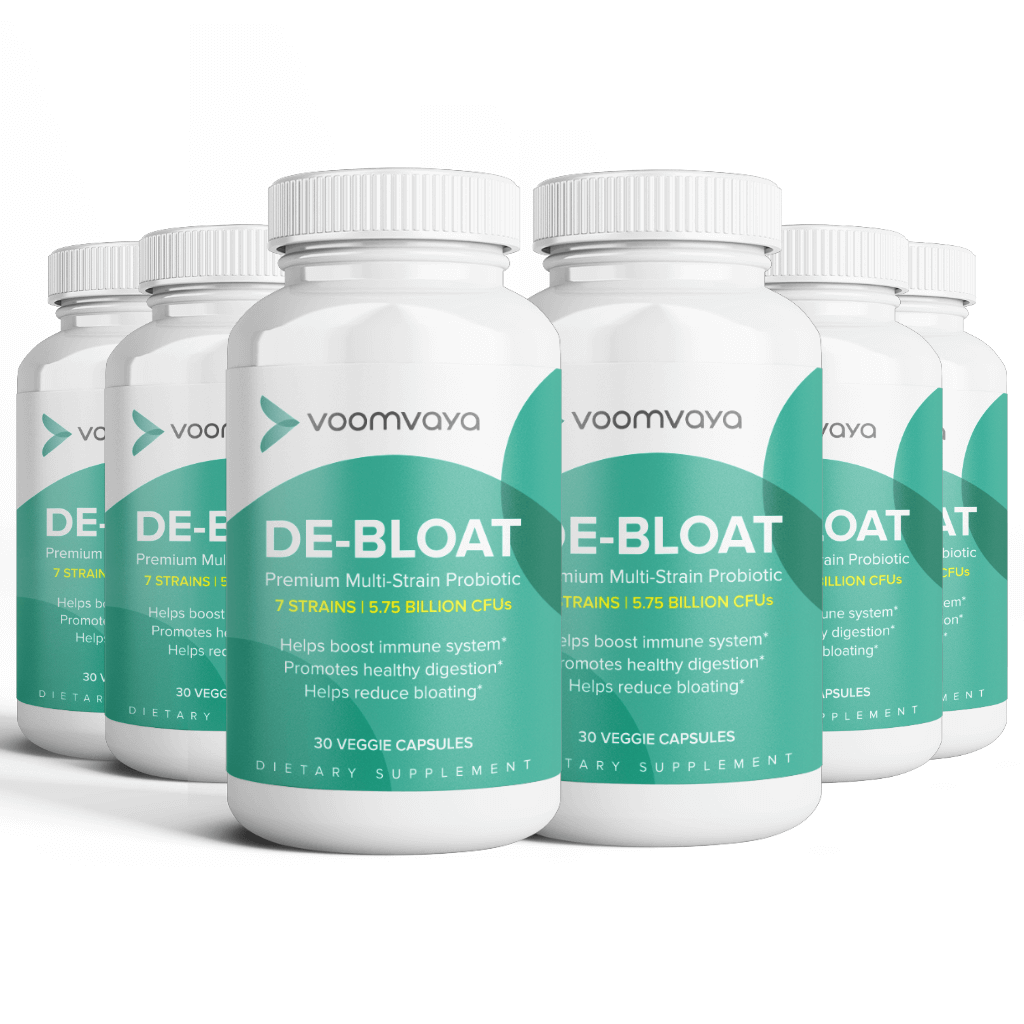 De-Bloat Premium Multi-Strain Probiotic