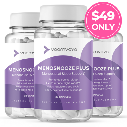 LIMITED TIME OFFER: 3 MORE Bottles of MenoSnooze Plus