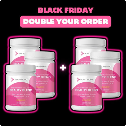DOUBLE YOUR ORDER: Premium Multi-Collagen Beauty Blend