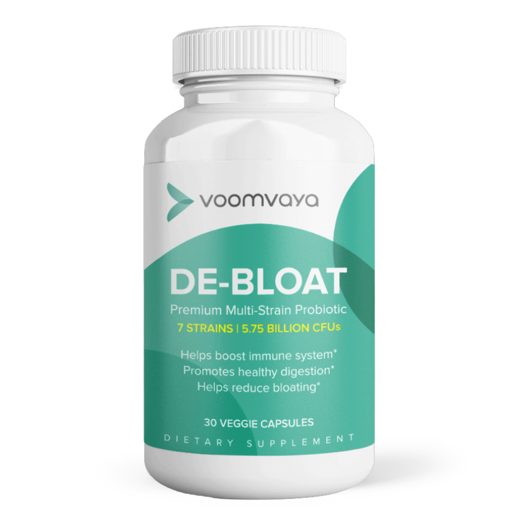 FREE GIFT: De-Bloat Premium Multi-Strain Probiotic