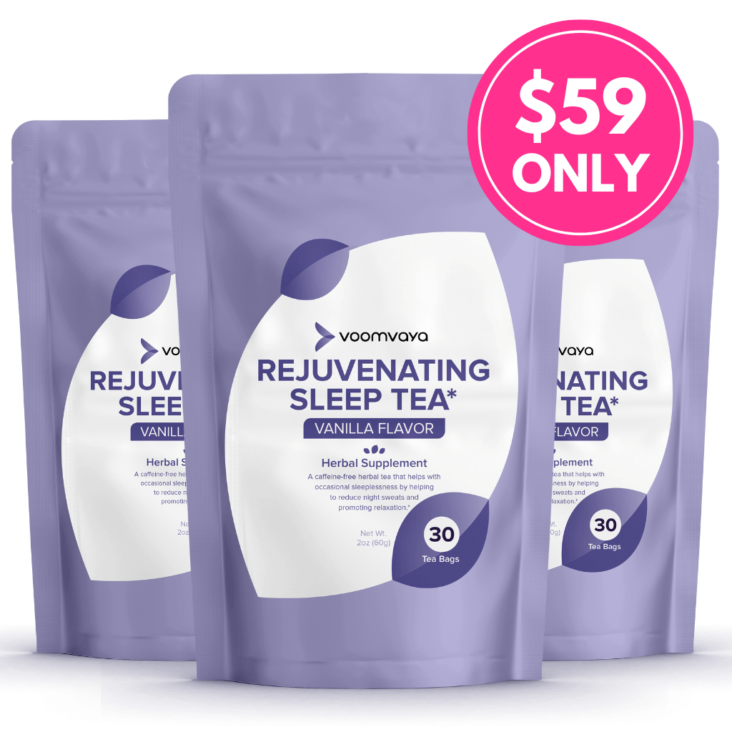 LIMITED TIME OFFER: 3 MORE Pouches of Rejuvenating Sleep Tea