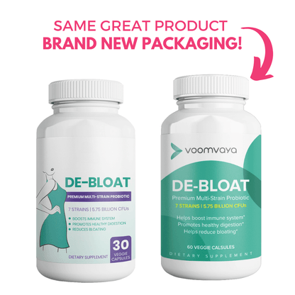 WHOLESALE: De-Bloat Premium Multi-Strain Probiotic